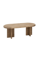 Japandi Oval Coffee Table | Decowood Tokyo | Oroatrade.com