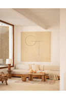 Japandi Oval Coffee Table | Decowood Tokyo | Oroatrade.com