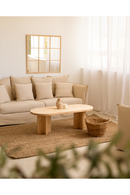 Japandi Oval Coffee Table | Decowood Tokyo | Oroatrade.com