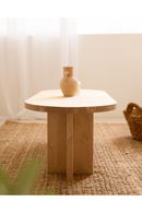 Japandi Oval Coffee Table | Decowood Tokyo | Oroatrade.com