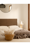 Japandi Round Bedside Table | Decowood Tokyo | Oroatrade.com