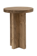 Japandi Round Bedside Table | Decowood Tokyo | Oroatrade.com