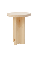 Round Solid Wood Stool | Decowood Tokyo | Oroatrade.com