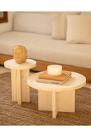 Round Solid Wood Stool | Decowood Tokyo | Oroatrade.com