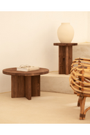 Round Solid Wood Stool | Decowood Tokyo | Oroatrade.com