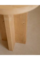 Round Solid Wood Stool | Decowood Tokyo | Oroatrade.com