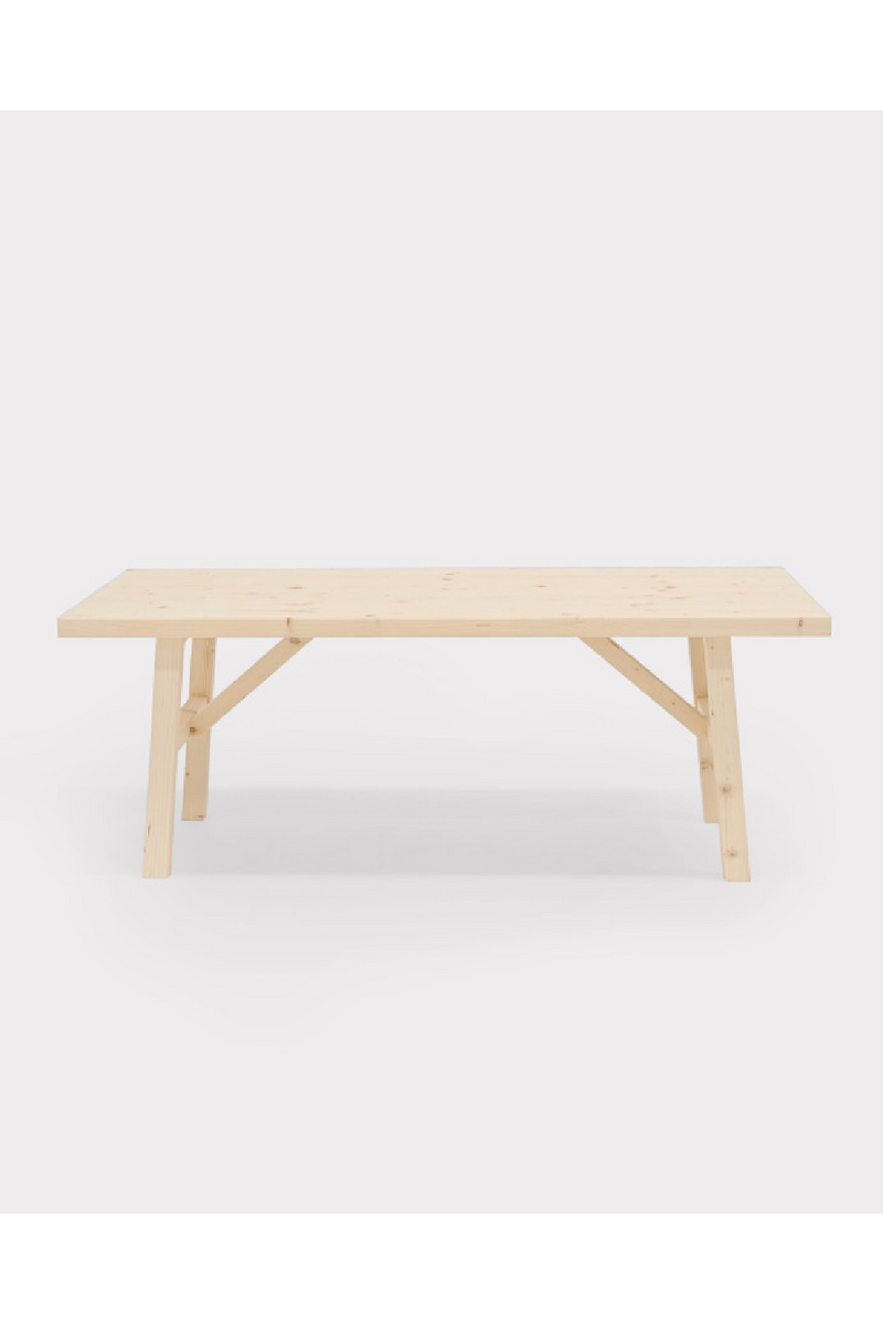 Scandinavian Wooden Coffee Table | Decowood Siep | Oroatrade.com