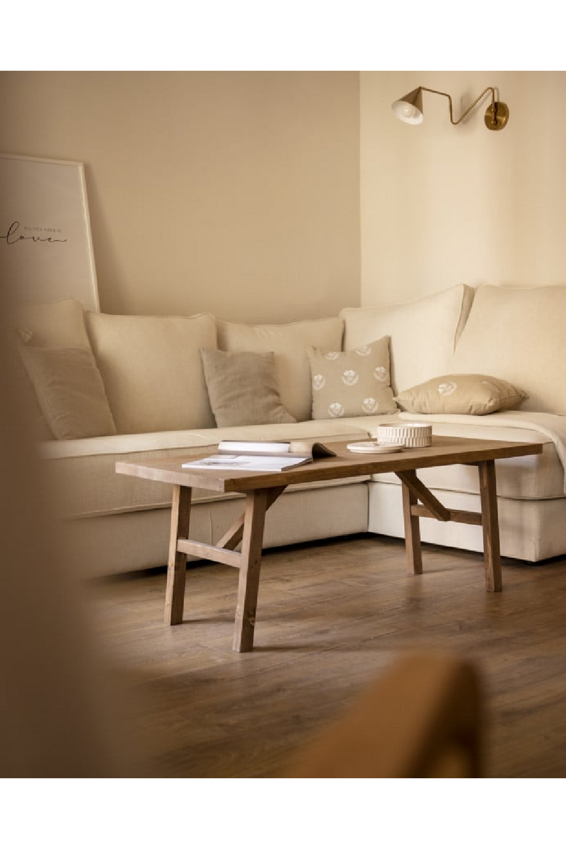 Scandinavian Wooden Coffee Table | Decowood Siep | Oroatrade.com