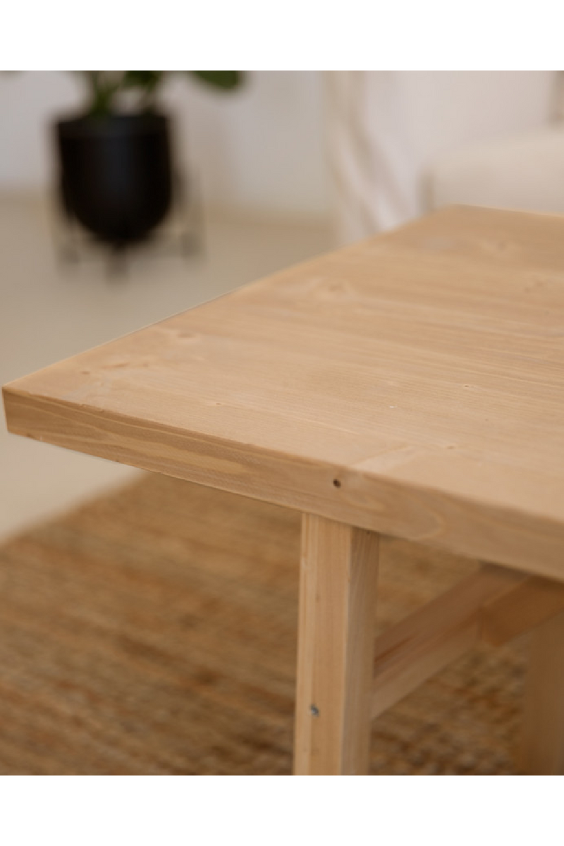 Scandinavian Wooden Coffee Table | Decowood Siep | Oroatrade.com