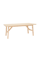 Scandinavian Wooden Dining Table | Decowood Siep | Oroatrade.com