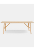 Scandinavian Wooden Dining Table | Decowood Siep | Oroatrade.com