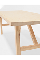 Scandinavian Wooden Dining Table | Decowood Siep | Oroatrade.com