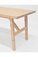Scandinavian Wooden Dining Table | Decowood Siep | Oroatrade.com