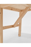 Scandinavian Wooden Dining Table | Decowood Siep | Oroatrade.com