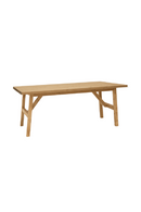 Scandinavian Wooden Dining Table | Decowood Siep | Oroatrade.com