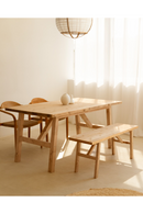 Scandinavian Wooden Dining Table | Decowood Siep | Oroatrade.com