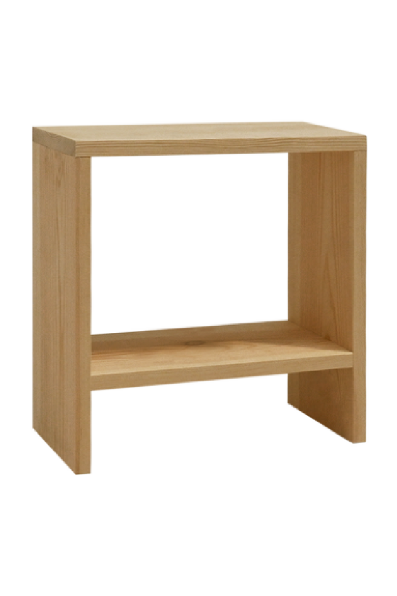 Minimalist Wooden Bedside Table | Decowood Meller | Oroatrade.com