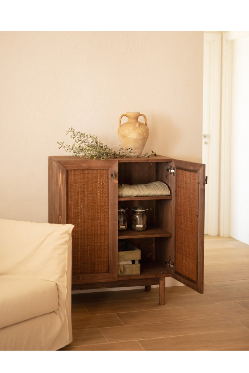 Rattan Weave 2-Door Sideboard | Decowood Olivia | Oroatrade.com