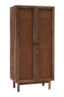Solid Wood 2-Door Cabinet | Decowood Olivia | Oroatrade.co