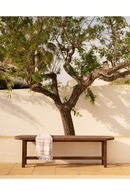 Round Edged Wooden Bench | Decowood Olivia | Oroatrade.com