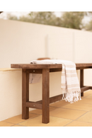 Round Edged Wooden Bench | Decowood Olivia | Oroatrade.com