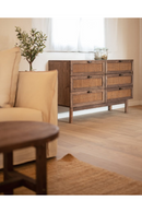 Solid Wood 6-Drawer Chest | Decowood Olivia | Oroatrade.com
