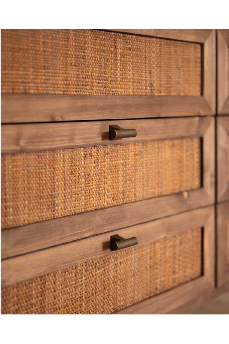Solid Wood 6-Drawer Chest | Decowood Olivia | Oroatrade.com