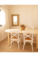 Wooden Oval Dining Table | Decowood Olivia | Oroatrade.com