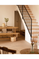 Wooden Oval Dining Table | Decowood Olivia | Oroatrade.com