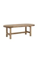 Spruce Wood Oval Coffee Table | Decowood Olivia | Oroatrade.com