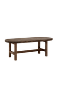 Spruce Wood Oval Coffee Table | Decowood Olivia | Oroatrade.com