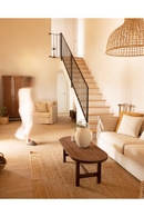 Spruce Wood Oval Coffee Table | Decowood Olivia | Oroatrade.com