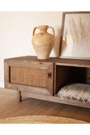 Solid Wood 2-Door TV Cabinet | Decowood Olivia | Oroatrade.com