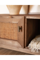 Solid Wood 2-Door TV Cabinet | Decowood Olivia | Oroatrade.com