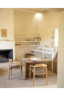 Organic-Shaped Wooden Dining Table | Decowood Mur | Oroatrade.com