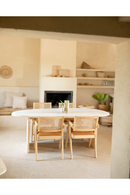 Asymmetrical Oval Dining Table | Decowood Mur | Oroatrade.com