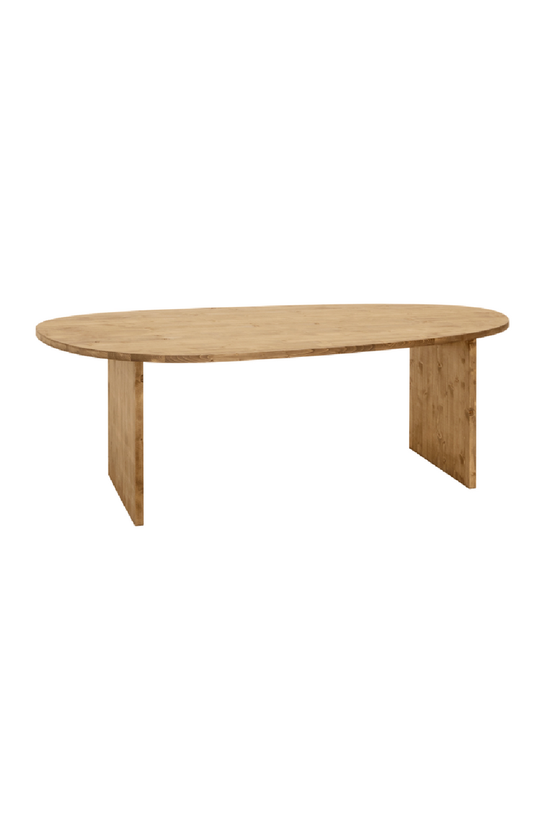 Asymmetrical Oval Dining Table | Decowood Mur | Oroatrade.com