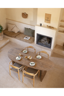 Asymmetrical Oval Dining Table | Decowood Mur | Oroatrade.com