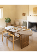 Asymmetrical Oval Dining Table | Decowood Mur | Oroatrade.com