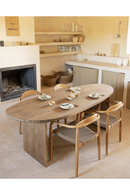 Asymmetrical Oval Dining Table | Decowood Mur | Oroatrade.com