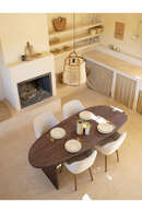 Asymmetrical Oval Dining Table | Decowood Mur | Oroatrade.com