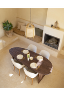 Asymmetrical Oval Dining Table | Decowood Mur | Oroatrade.com