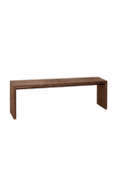 Angular Solid Wood Bench | Decowood Telva | Oroatrade.com
