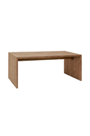 Angular Solid Wood Dining Table | Decowood Telva | Oroatrade.com