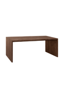 Angular Solid Wood Dining Table | Decowood Telva | Oroatrade.com