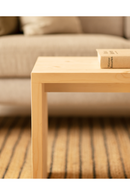 Angular Solid Wood Coffee Table | Decowood Telva | Oroatrade.com