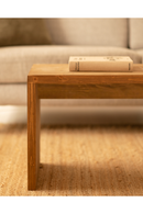 Angular Solid Wood Coffee Table | Decowood Telva | Oroatrade.com