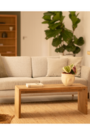 Angular Solid Wood Coffee Table | Decowood Telva | Oroatrade.com