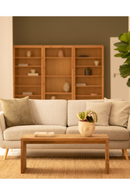 Angular Solid Wood Coffee Table | Decowood Telva | Oroatrade.com