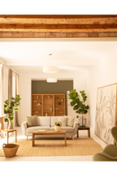 Angular Solid Wood Coffee Table | Decowood Telva | Oroatrade.com